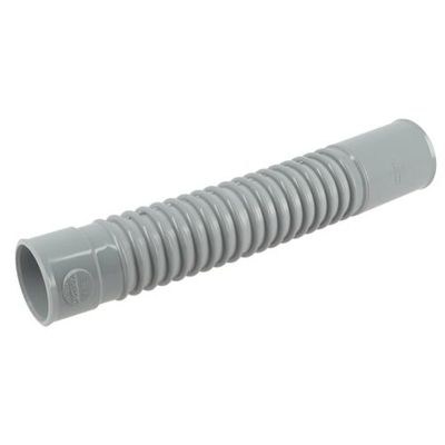Manchette pvc d'évacuation de rénovation souple FF D. 40mm FLEXH Gris