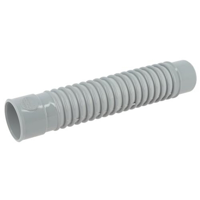Manchette pvc d'évacuation de rénovation souple MF D. 40mm FLEXHM Gris