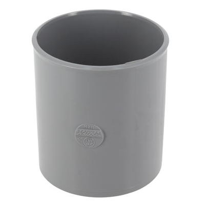 Manchon pvc d'évacuation à butée FF D. 80mm M2R Gris