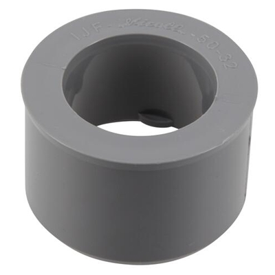 Réduction pvc incorporee MF D. 50-32mm IJF Gris