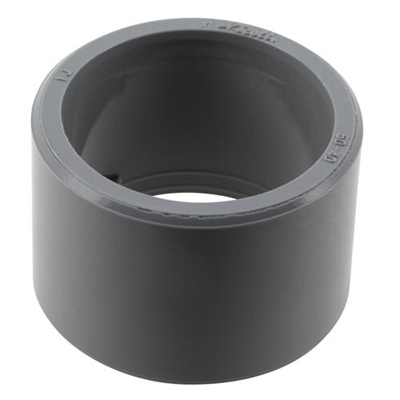 Réduction pvc incorporée MF D. 50-40mm IJ Gris