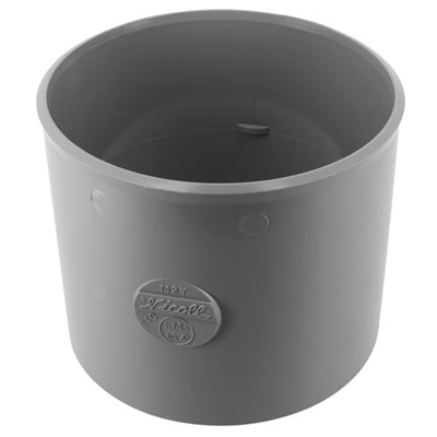 Manchon pvc d'évacuation à butée FF D. 140mm M2Y Gris