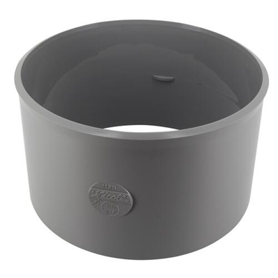 Manchon pvc d'évacuation à butée FF D. 200mm M2B Gris