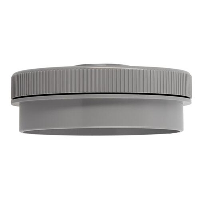 Tampon de visite pvc MF avec bouchon D. 140mm FY Gris