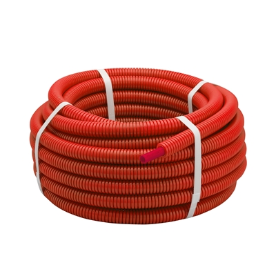 Tube PER prégainé 13 x 16 couronne 25ml Rouge