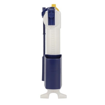 Robinet flotteur pvc silencieux compact p/ wc alimentation latérale about laiton 3/8 1700