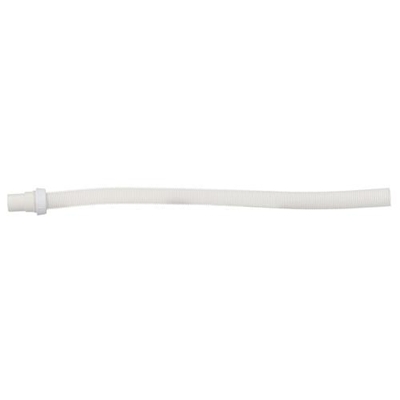Flexible PP d'évacuation annelé Vidhooflex 650mm + douille + joints D. 32mm 6001 Blanc