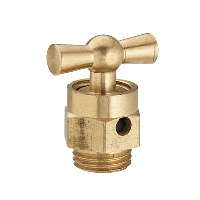 Robinet laiton purgeur réduit à manette mâle 8 x 13