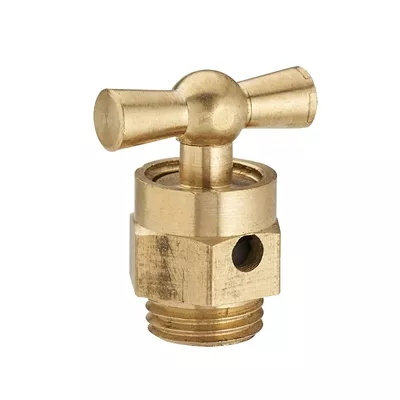 Robinet laiton purgeur réduit à manette mâle 8 x 13