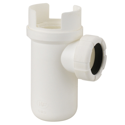 Siphon plastique 26 x 34 NF sortie D. 32mm R.7723-20C1 p/ groupe de sécurité