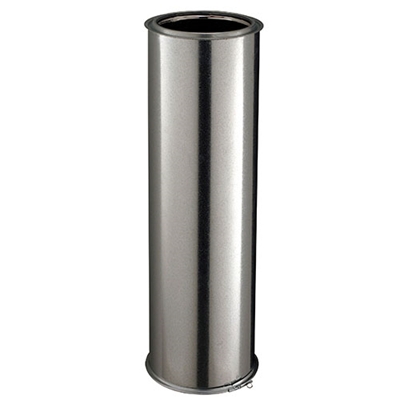 Conduit élément droit isolé inox-galva D. 230mm 1.00ml ED1000230