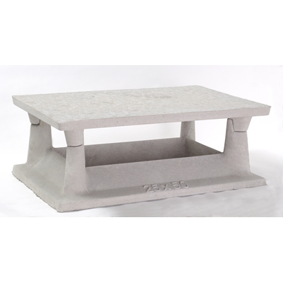Aspirateur statique Ventyl 25 x 50cm simple enduit complet 1 base + un chapeau