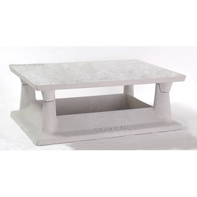 Aspirateur statique Ventyl 30 x 50cm simple enduit complet 1 base + un chapeau