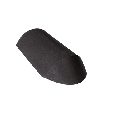 Arêtier d'about à rec. de 42 acc. commun DY038 Noir 02 (Graphite 35) Monier