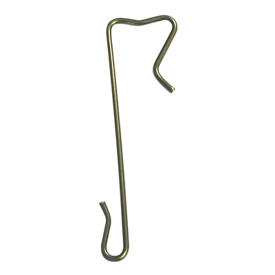 Crochets ardoise inox 18% agrafe droit clair D. 2.7 x 90mm boîte de 500 Dimos