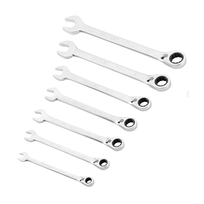 Clés mixtes à cliquet réversible Fatmax jeu de 7 pcs
