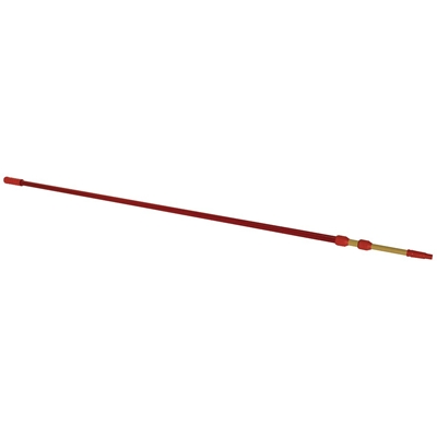 Manche téléscopique alu tête conique D. 20mm 2 embouts avec système de blocage à vis L. 2.20-4.50ml