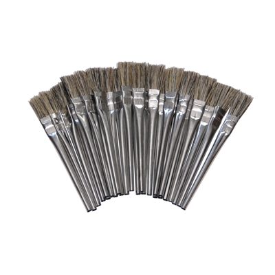 Pinceaux crin de cheval p/ flux de soudure R.114846 sachet de 25