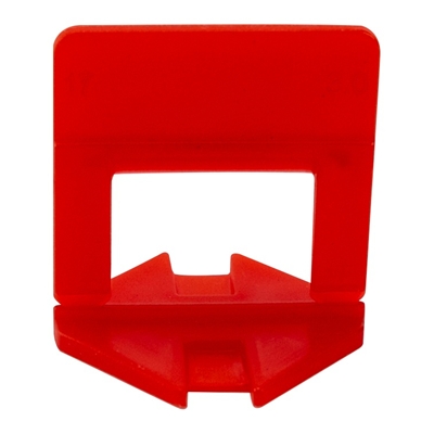 Brides autonivelantes 3mm Rouge sachet de 100 pces