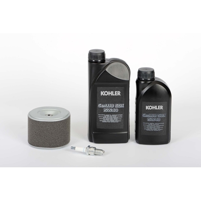 Kit entretien huile 1L + 0.5L + bougie + filtre à air p/ moteur Honda GX270