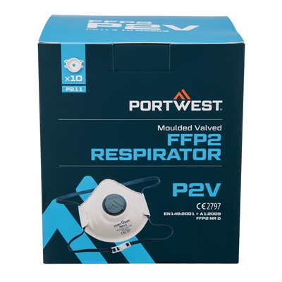 Masques filtrants FFP2 Respirator valve bte de 10