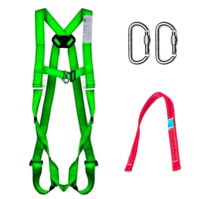Harnais anti-chute Ecosafex 6 avec absorbeur + 2 mousquetons Ponsa