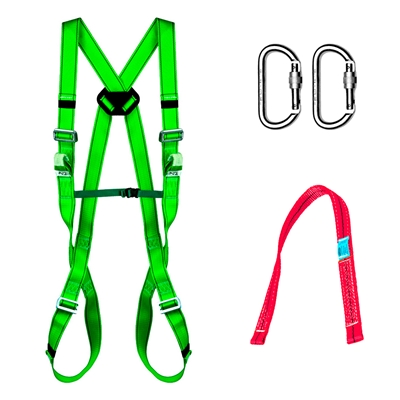 Harnais anti-chute Ecosafex 7 avec absorbeur + 2 mousquetons Ponsa