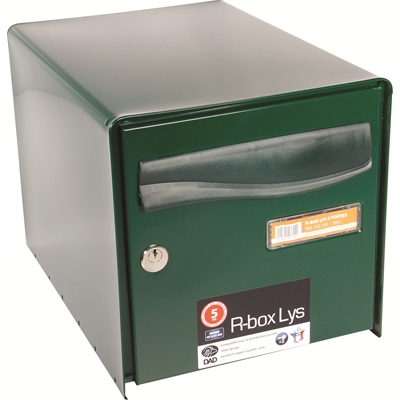 Boîte aux lettres acier double face R-Box Lys Vert