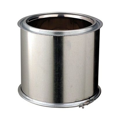 Conduit élément droit isolé inox-galva D. 230mm 25cm