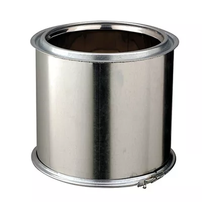 Conduit élément droit isolé inox-galva D. 230mm 25cm