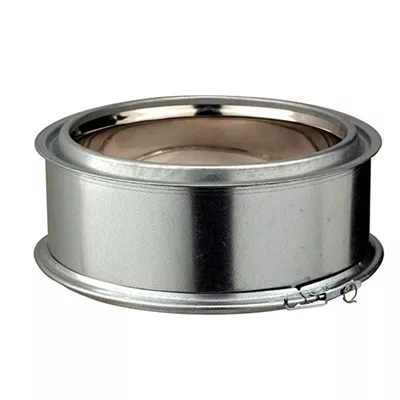 Conduit élément droit isolé inox/galva D. 230mm 10cm ED100230