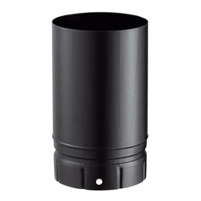 Tuyau émaillé Noir Long 250 p/ Conduit Emaillé diam. 150mm réf. LG 250-150 ENM