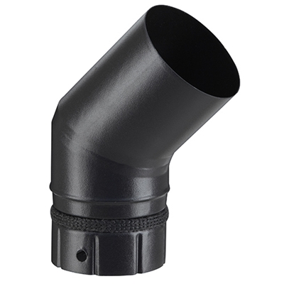Coude à segment émaillé 45° p/ Conduit Emaillé diam. 80mm réf. CDS 45-80 ENMJ