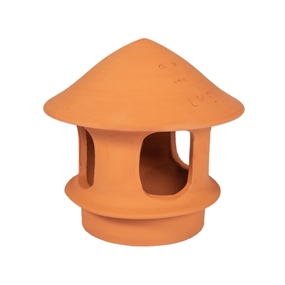 Lanterne mâle T.C D. 215mm emb. ext. LM5 Brute Rouge p/ mitre sans collerette