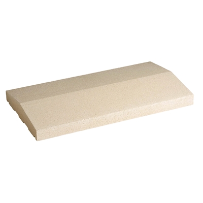 Chaperon de mur 2 pentes béton Dry-Cast 300mm x 0.50ml AL-300BG Beige