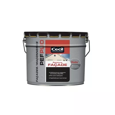 Peinture ext. pliolite finition façade PEFPLIO (PE F30) 10L Blanc