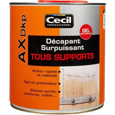 Décapant bois surpuissant gel AX Dkp 2.5L