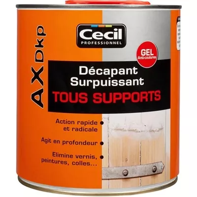 Décapant bois surpuissant gel AX Dkp 2.5L