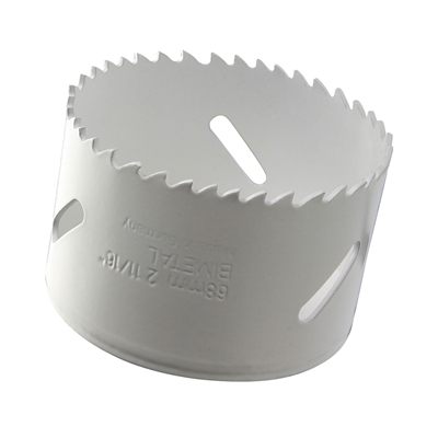 Scie cloche bi-métal HSS cobalt 8% haute résistance D. 22mm