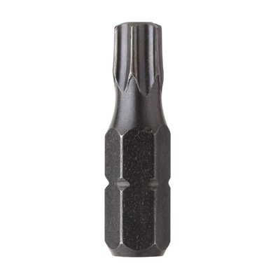 Embouts de vissage Torx T15 Torsion lg. 25mm carré 1/4 blister de 5