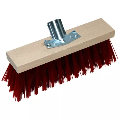 Balai cantonnier rouge 32cm sans manche R.360101