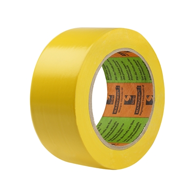 Ruban adhésif pvc spécial béton 6096 Jaune 50mm x 33ml Barnier