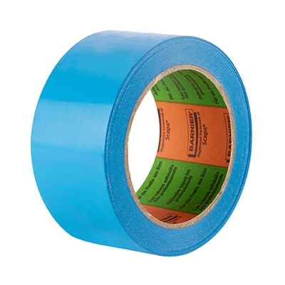 Ruban adhésif pvc surfaces délicates 6097 Bleu 50mm x 33ml Barnier