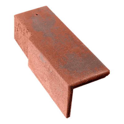 Demi-tuile de rive gauche (1.5-1.7/ml) acc. commun NT028 Rouge Vieilli 90 (Palissandre) Monier