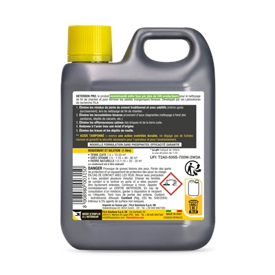 Décapant fin de chantier Deterdek Pro bidon 1L