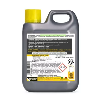 Décapant fin de chantier Deterdek Pro bidon 1L