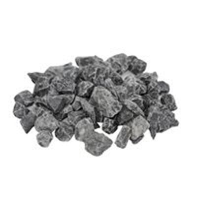 Gravier décoratif concassé Ebène Splitt 8-16mm sac 25kg Noir