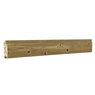Clin sapin Nord profil Montana traité cl.3 ép. 20 x 145mm (132 utile) 3.90ml Vert