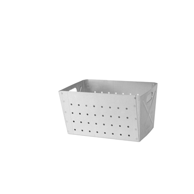 Panier Galva rectangulaire p/ bac dégraisseur béton 150L