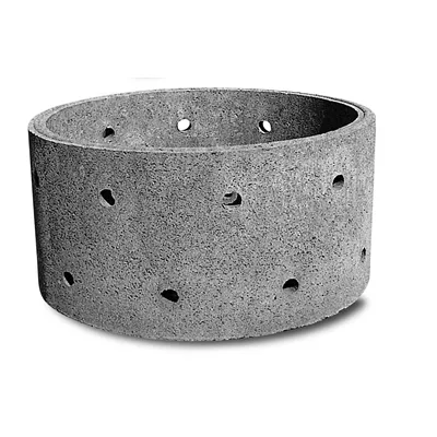 Buse béton perforé D. 900mm ht. 50cm Gris Legouez